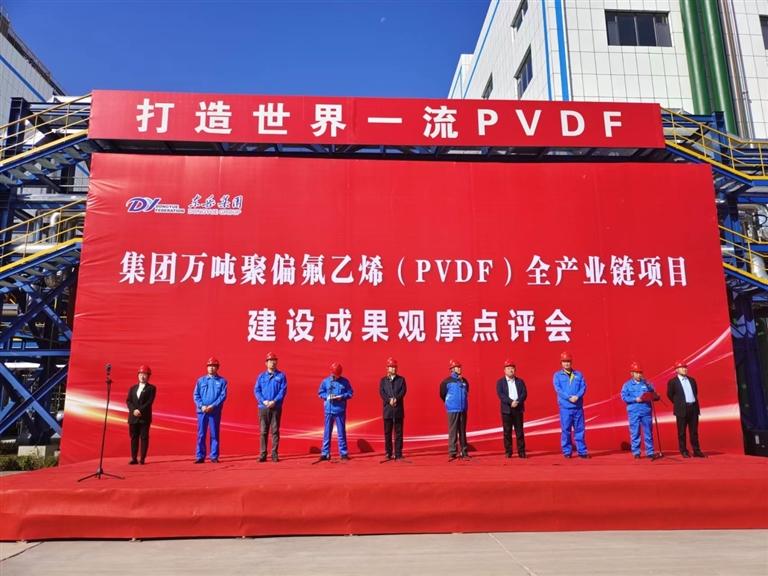 东岳万吨PVDF全产业链项目投产