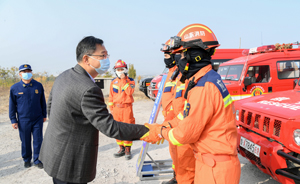马晓磊到淄川区督导调研疫情防控和森林防火工作
