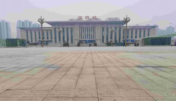 新建临沂火车站站前广场“首揭面纱” 面积增大2.8倍 增设了地下车库