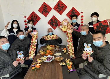 炸藕合、包饺子，济南市救助管理站里的别样春节！
