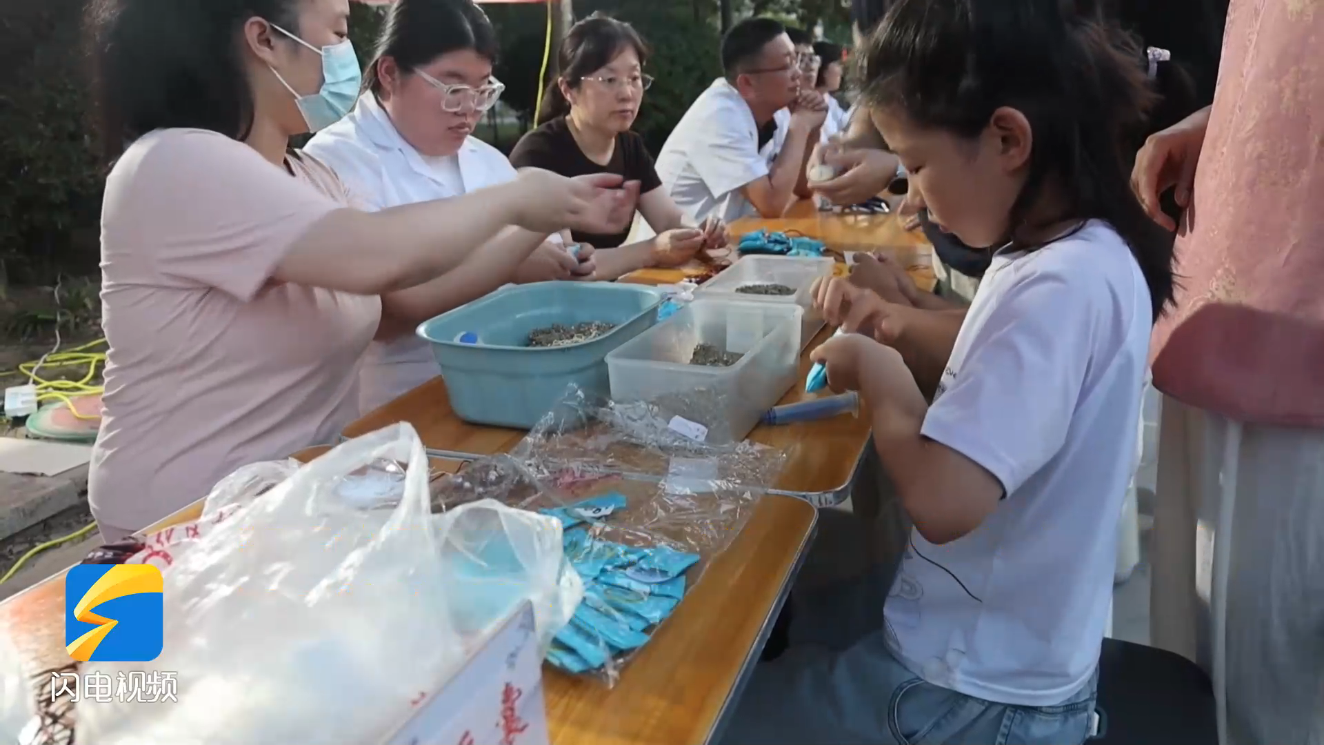 沾化：中醫藥文化夜市 點亮市民健康生活