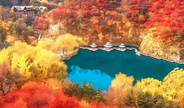 打卡九如山休闲旅游度假区 体验秋日浪漫