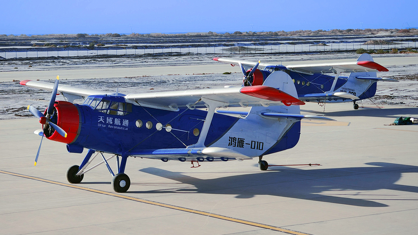 国产大型无人机鸿雁（HY100）在莱西试飞成功