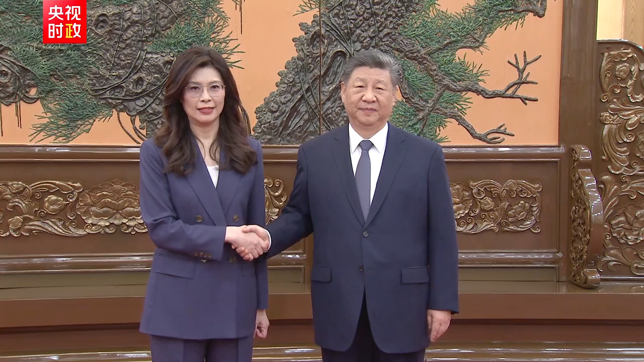 视频丨习近平会见郑丽文:两岸同胞同属中华民族 铸就共同信念