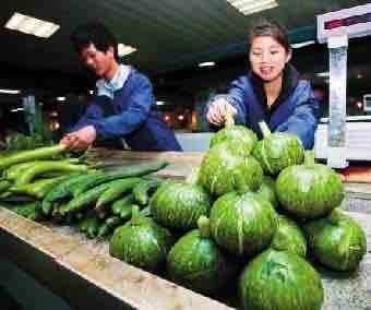 淄博临淄区7蔬菜直供点“上线”  镇（街道）蔬菜由企业专供