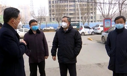 聊城冠县县领导深入一线督导新型冠状病毒感染的肺炎疫情防控工作