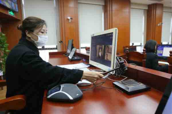 网上立案3300余件 淄博8处互联网法庭“隔空”开庭