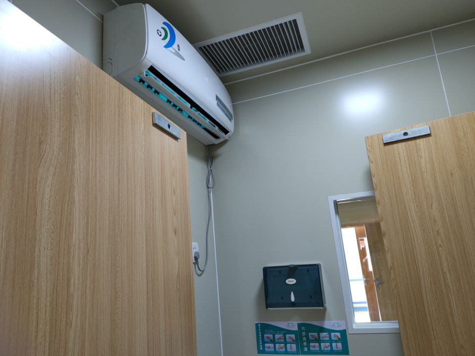 39秒探访临医版火神山医院采取上送风下回风方式空气隔离高效彻底