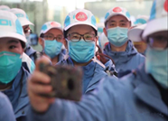 战“疫”一线丨记者视频连线援助湖北护士 直击武汉汉阳方舱医院一线