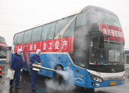 滨州博兴：“点对点”政府助力  61辆大巴车星夜兼程接员工复工促产