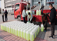 27秒|滨州一爱心企业捐赠2吨84消毒原液 助力学校疫情防控