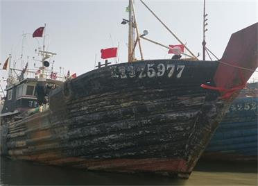 威海开展外省籍渔船清理整治行动 已查获6艘违法违规渔船