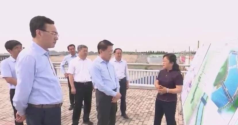 淄博市委书记江敦涛调研防汛和水利工程建设