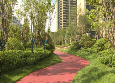 48秒丨潍坊高新区5处新建口袋公园“上线”了，市民消夏乘凉有了新去处