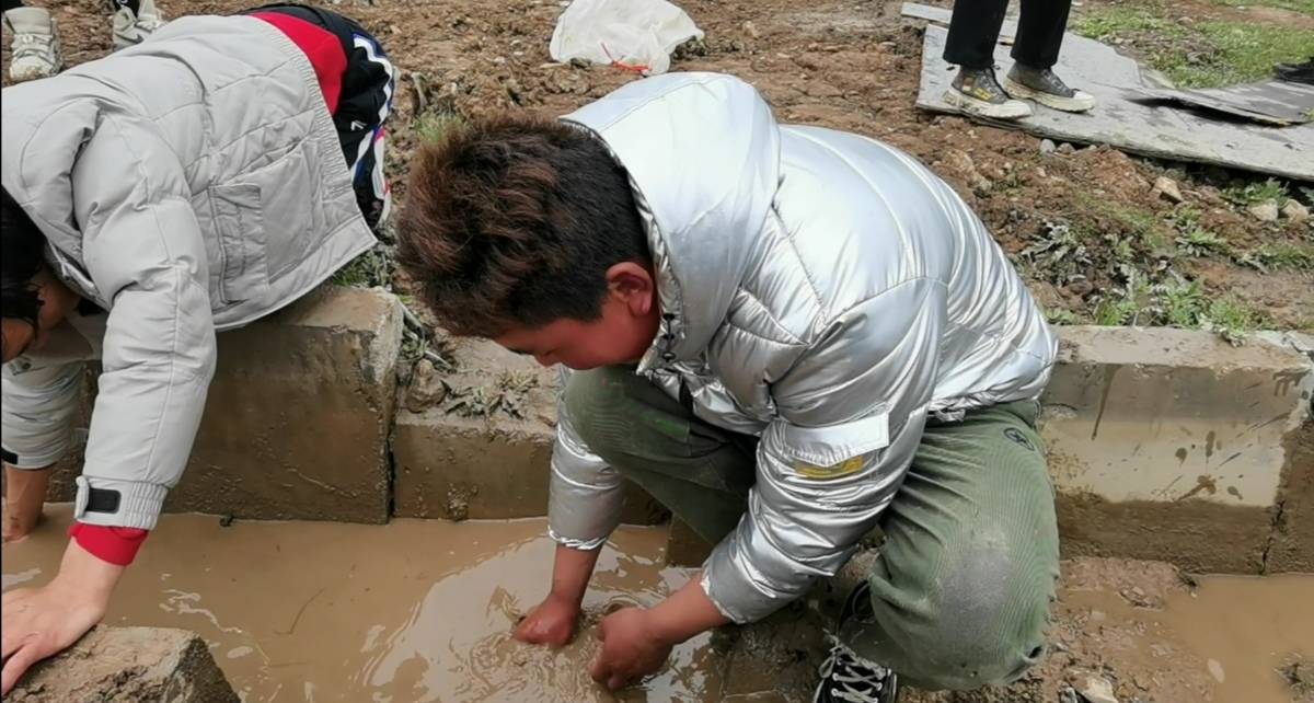 23岁青海藏族小伙救搁浅湟鱼5年 日救湟鱼3000条