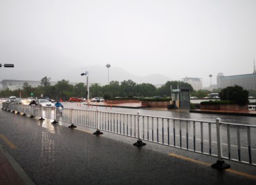 昨天泰安最大降水量173.5毫米 出现在东平梯门