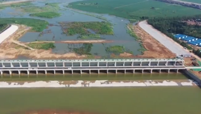 总投资1.24亿！寿光市5个月建成“一号防汛工程”弥河分流控制闸