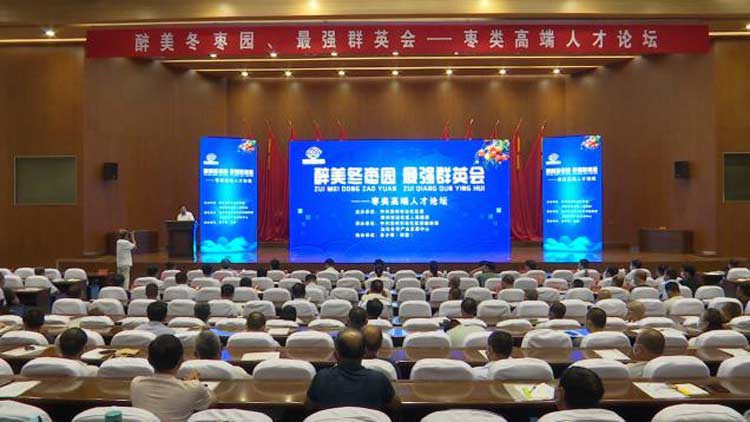 36秒丨滨州沾化区举办枣类高端人才论坛 共话冬枣产业转型升级