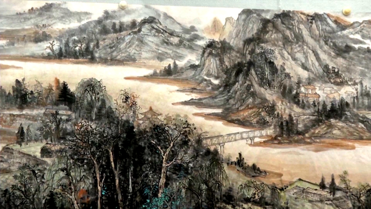 89秒丨62.5公里的黄河风貌浓缩进10米画卷 3位画家历经60天讲述黄河故事