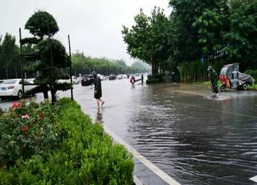 58秒丨受副高、高空槽共同影响 潍坊降雨将持续至9月1日