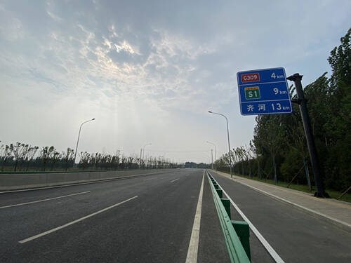 济南到齐河、聊城进一步提速！省道101济齐大道提前7个月完工