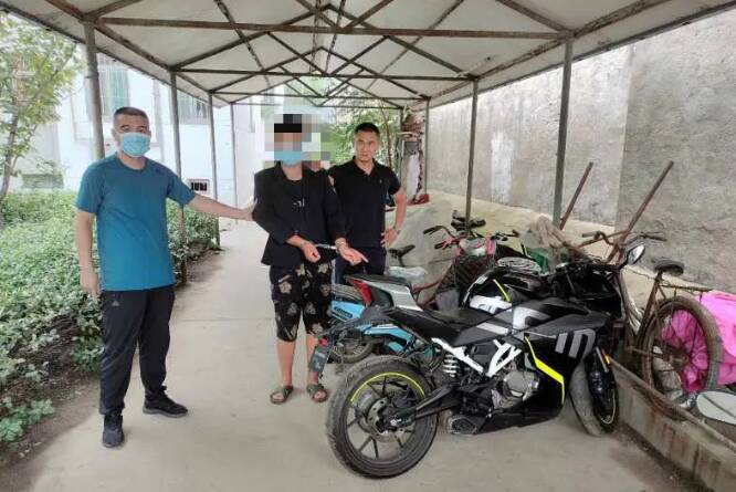 滨州无棣警方侦破2起摩托车被盗案件
