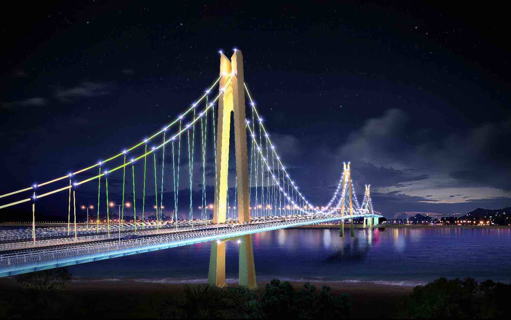 坐轨交、步行、骑车都可过黄河 济南凤凰黄河大桥主桥合龙