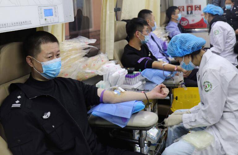山东省监狱连续26年组织无偿献血 累计献血量超44万毫升