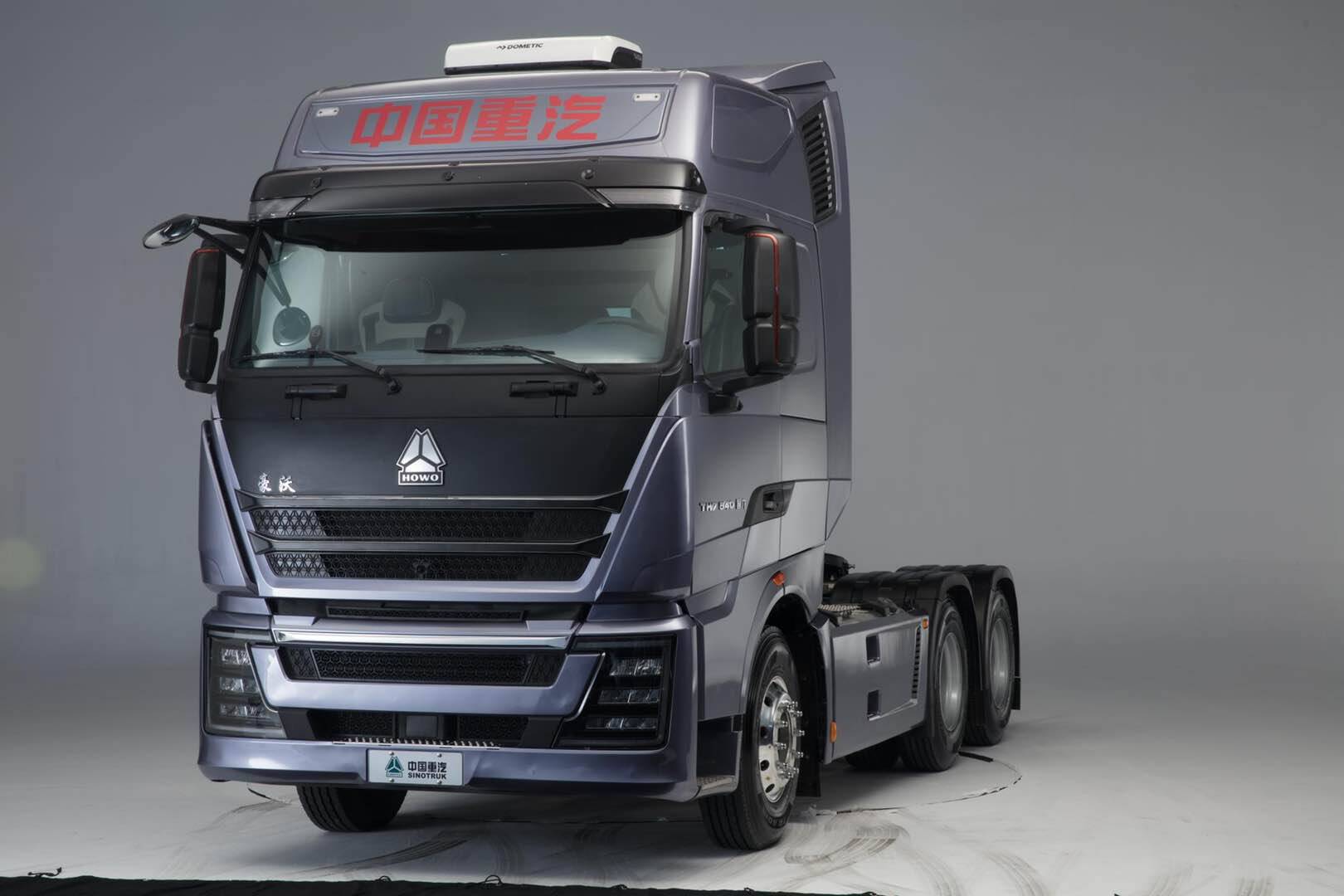 豪沃家族又添新品主打标载物流中国重汽豪沃th7上市