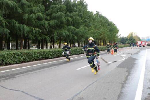 36秒｜日照举行全市消防救援队伍全员岗位大练兵比武竞赛活动