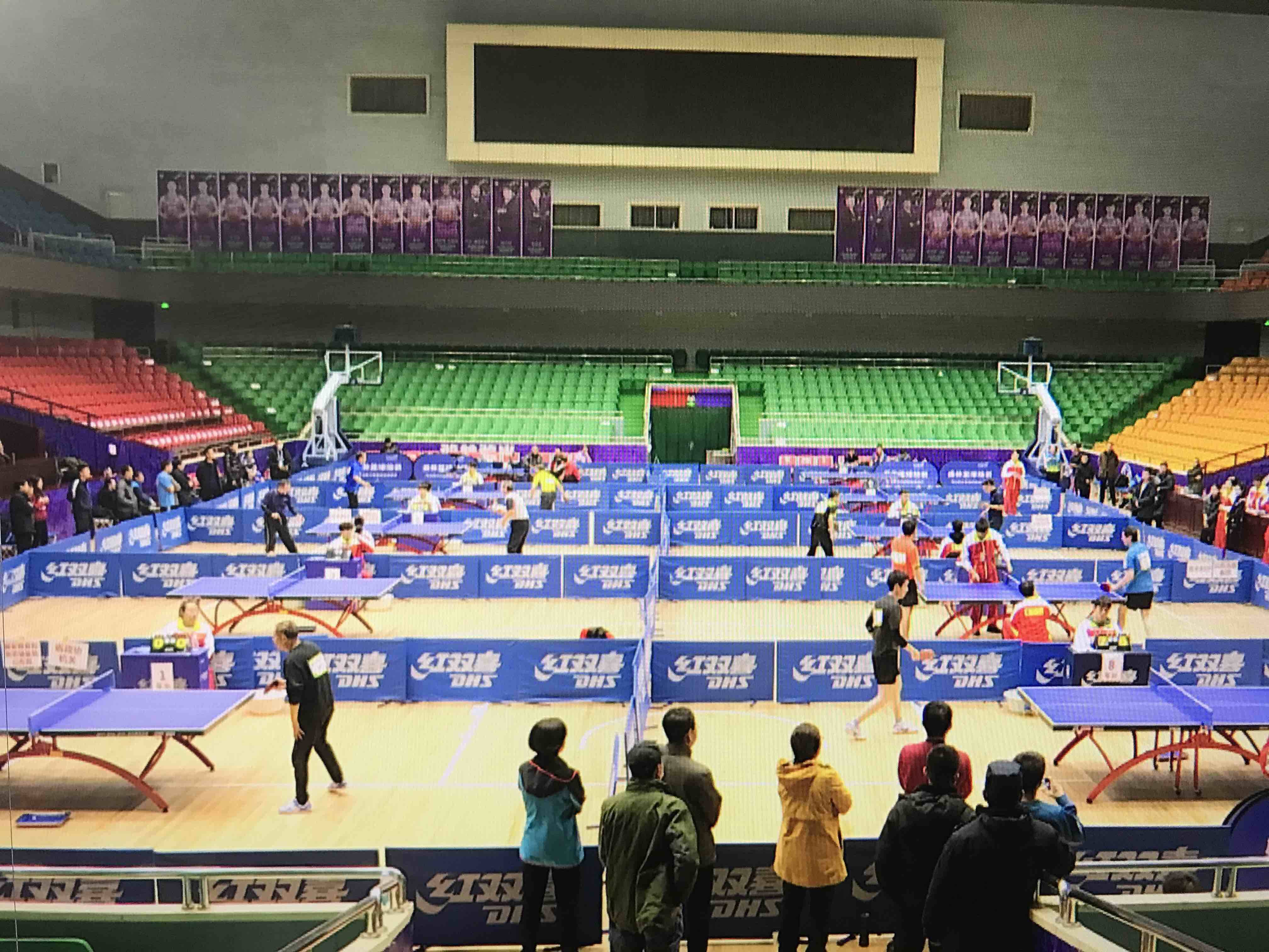 山东省省直机关第三届乒乓球比赛举行
