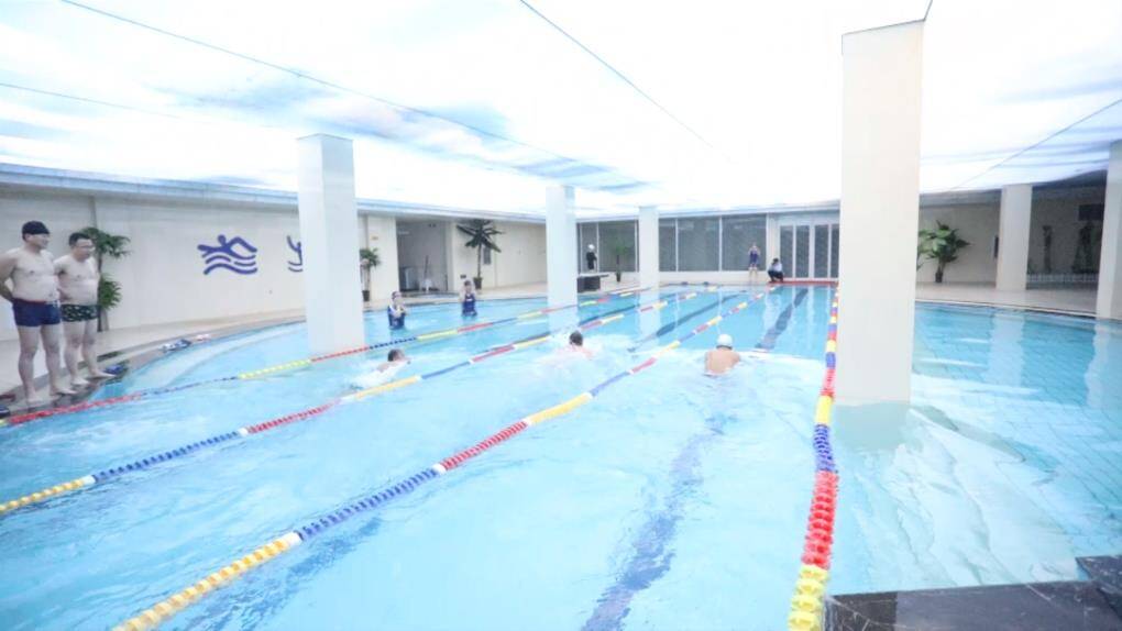 31秒丨我游泳 我健康 我快乐！滨州市阳信县举行庆元旦游泳比赛