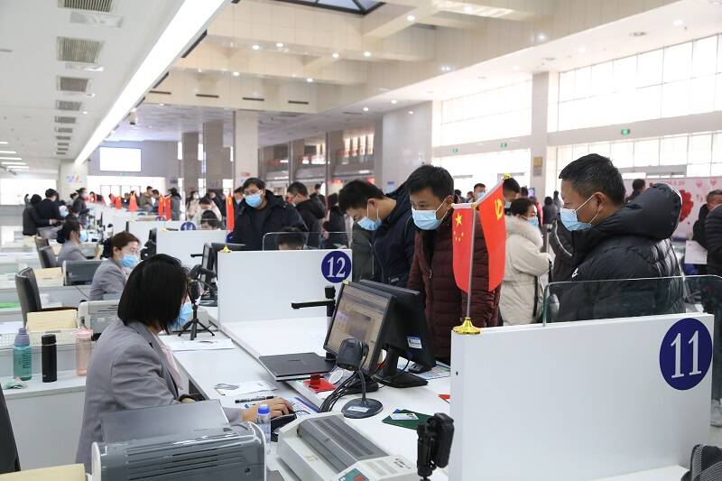 春节期间 近8000济南人网上办理车驾管业务