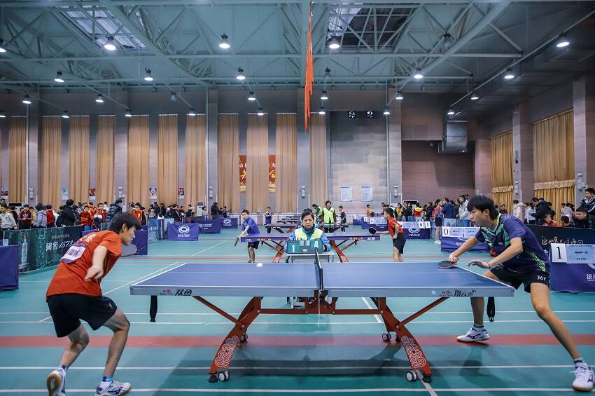 2020年全国少儿乒乓球杯赛总决赛在济宁举行