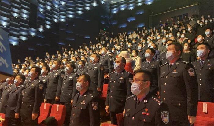 38秒丨威海市公安局庆祝中国人民警察节主题活动举行