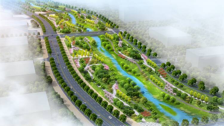 韩仓河、中央森林公园…济南再添一条绿色带助力生态环境建设