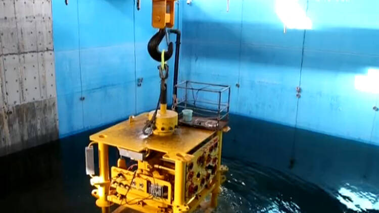 34秒丨破除国外垄断 全国首套海洋水下生产系统在东营进入实产测试