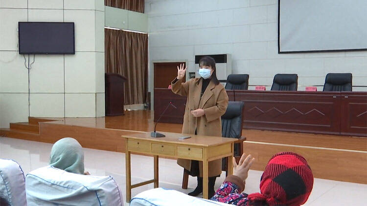 34秒丨滨州阳信县举办手语培训 提升听障人士语言交流技能