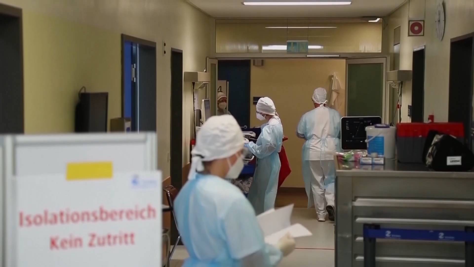 79秒｜80名病人新冠检测阳性 德国一医院因出现群体感染停止接收新病患