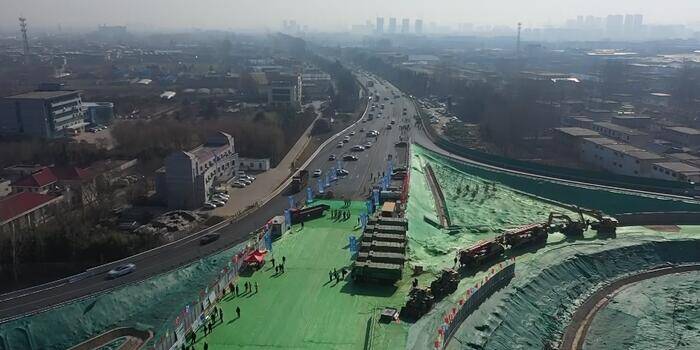 41秒｜总投资88亿元！临沂沂河高架路开建，预计明年年底完工