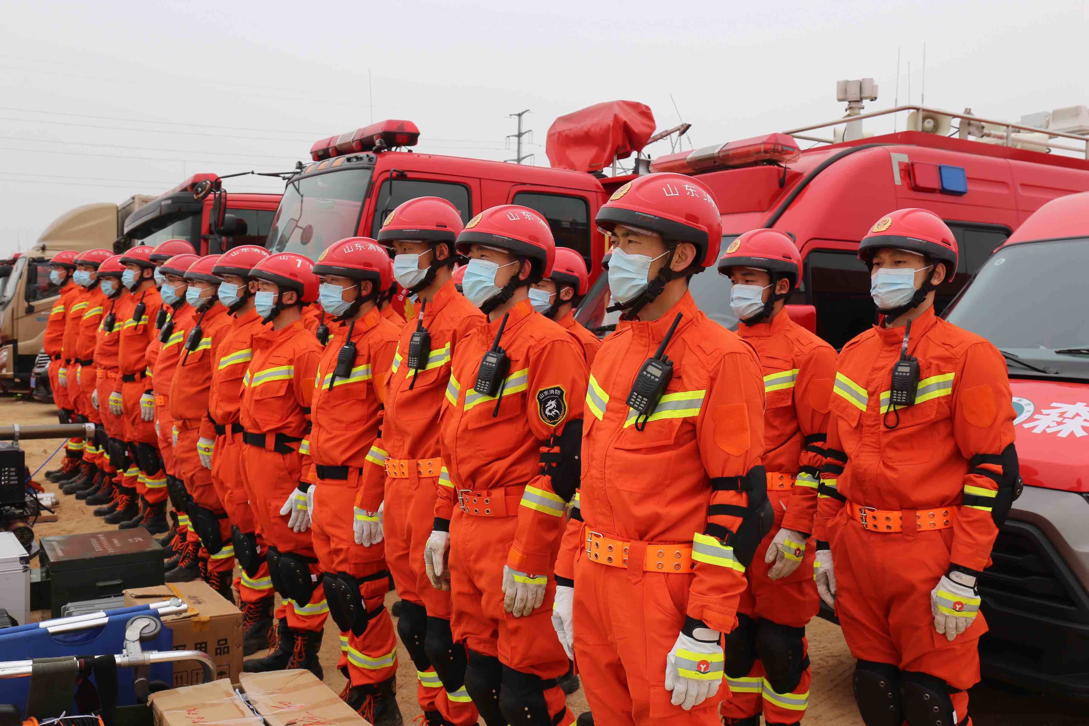 提高应急处置能力威海组织开展地震灾害救援专业队伍实战拉动演练