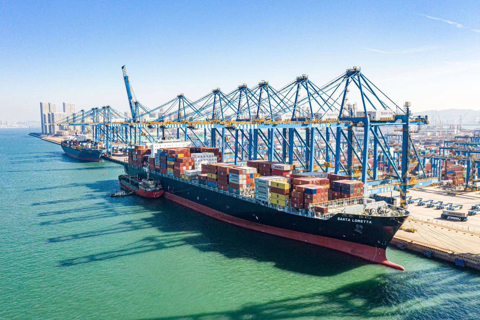 山东港口青岛港入选2020年全球集装箱港口绩效指数（CPPI）前三甲