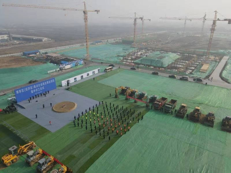 39秒丨潍坊市寒亭区（经济区）19个重点民生项目集中开工 总投资85.4亿元