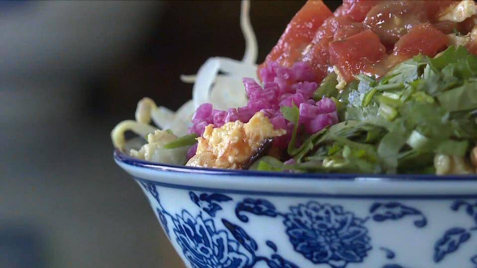 吃遍山东宁津大柳面细如粉丝疏而不乱美味不言而喻