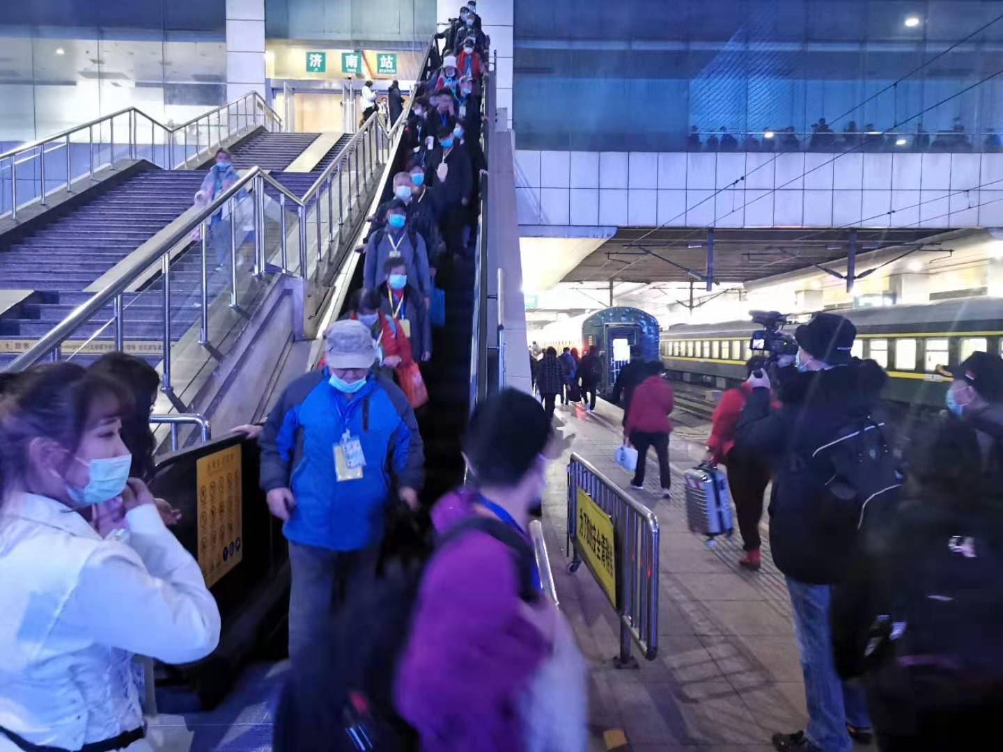 中国铁路济南局4月5日发送旅客65万人次 创2020年以来单日旅客发送量新高