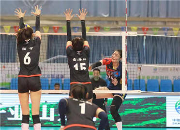 第十四届全运会女排成年组资格赛潍坊赛区比赛圆满结束