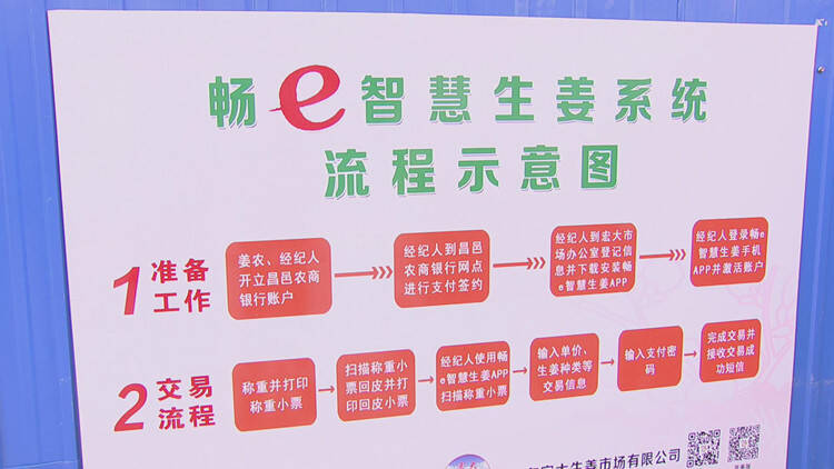 40秒｜全国首家智慧生姜市场管理平台在潍坊昌邑上线