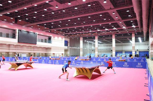 国家乒乓球少儿集训队在威海南海新区开展集训