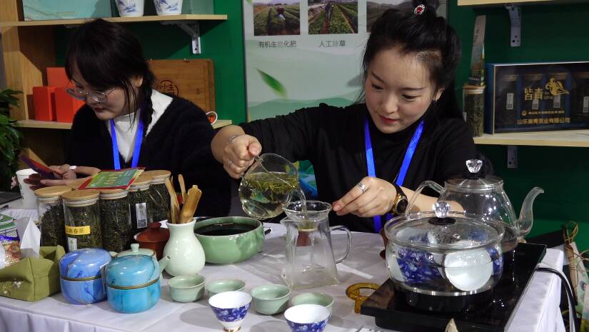 2021中国岚山茶博会搭建交流平台 推动日照绿茶产业发展