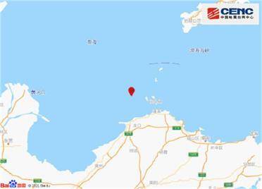 山东烟台市蓬莱区海域发生3.7级地震